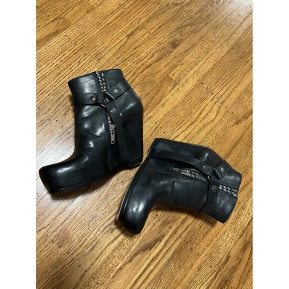 Rick Owens Harness Boots - Picture 1 of 9